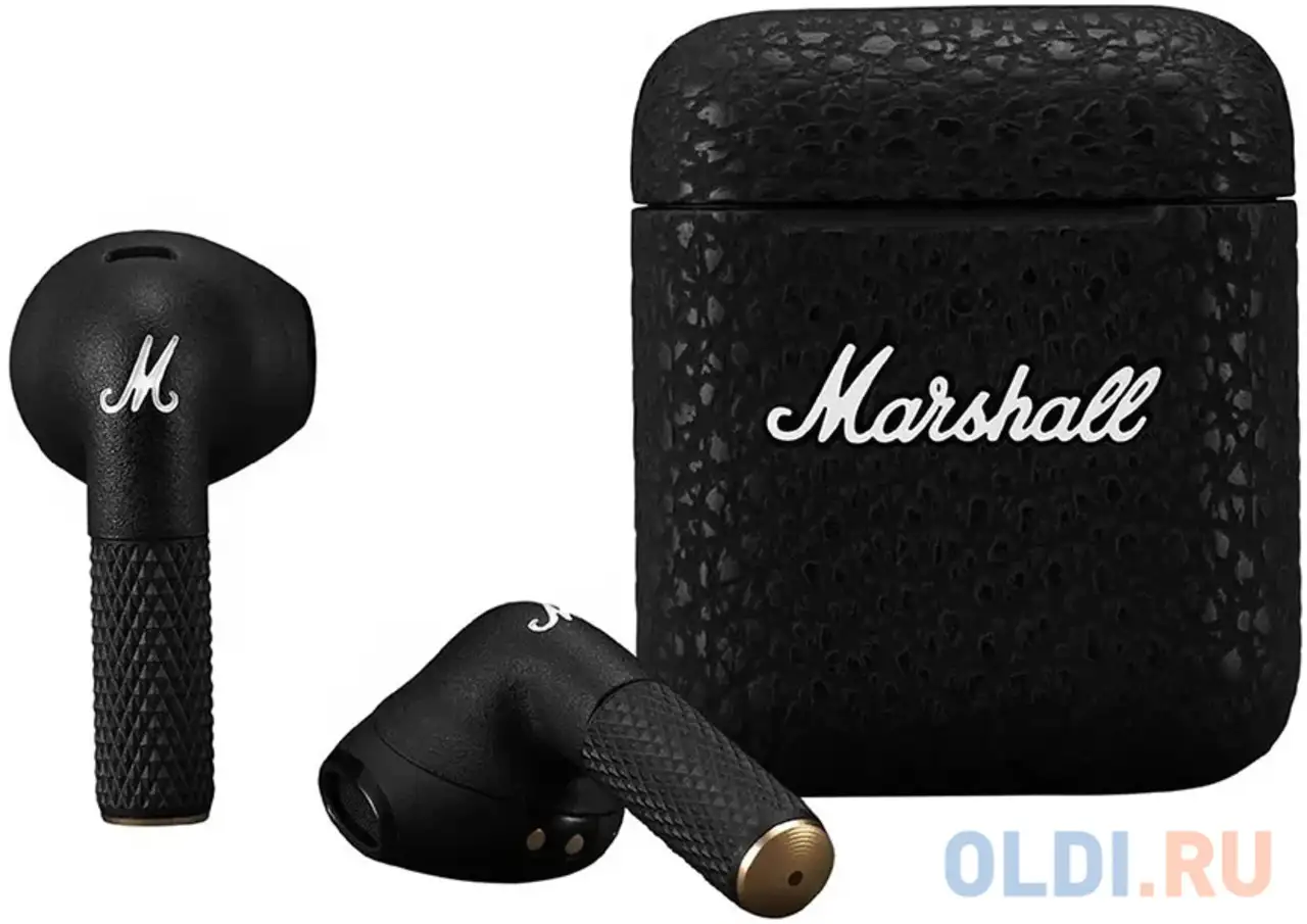 Наушники tws marshall minor iii черный, фотография 1