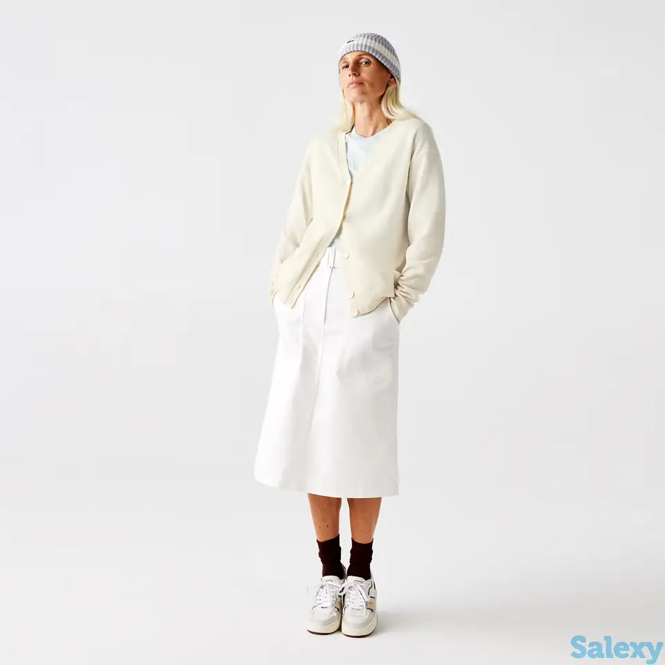 Женский шерстяной кардиган lacoste на пуговицах, фотография 1