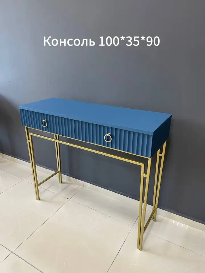 Туалетные столики, консоли на металлических ножках Woodhouse в стиле лофт, фотография 1