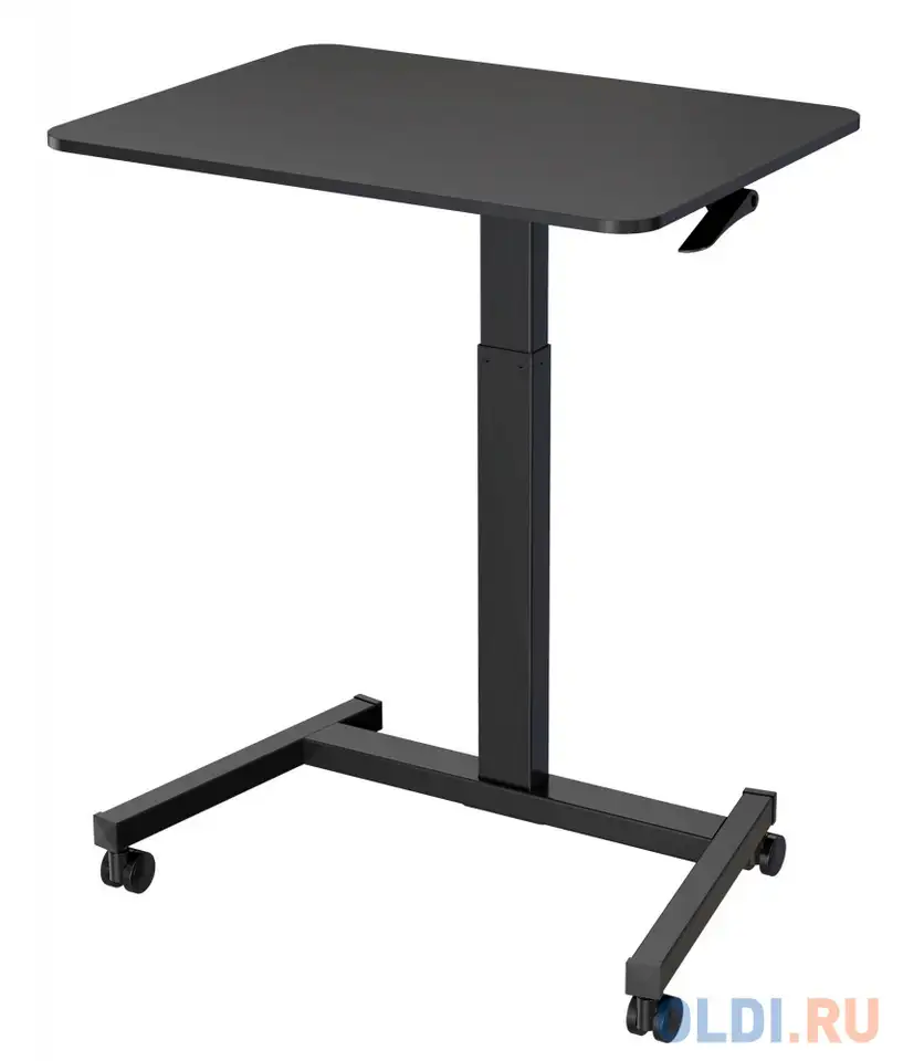 Стол для ноутбука cactus vm-fds102 столешница мдф черный 80x60x121см (cs-fds102bbk), фотография 1