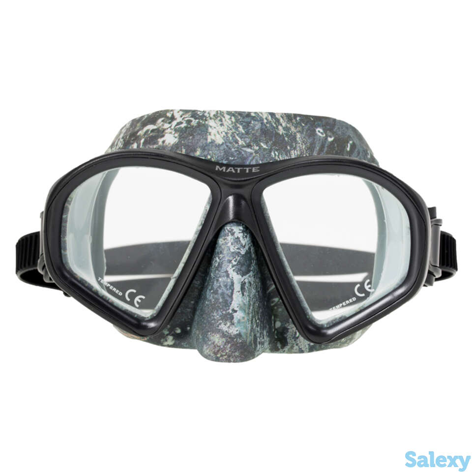 Маска marlin matte, черный камуфляж, фотография 1