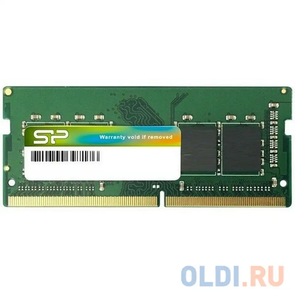 Оперативная память для ноутбука silicon power sp004gbsfu266n02 so-dimm 4gb ddr4 2666, фотография 1