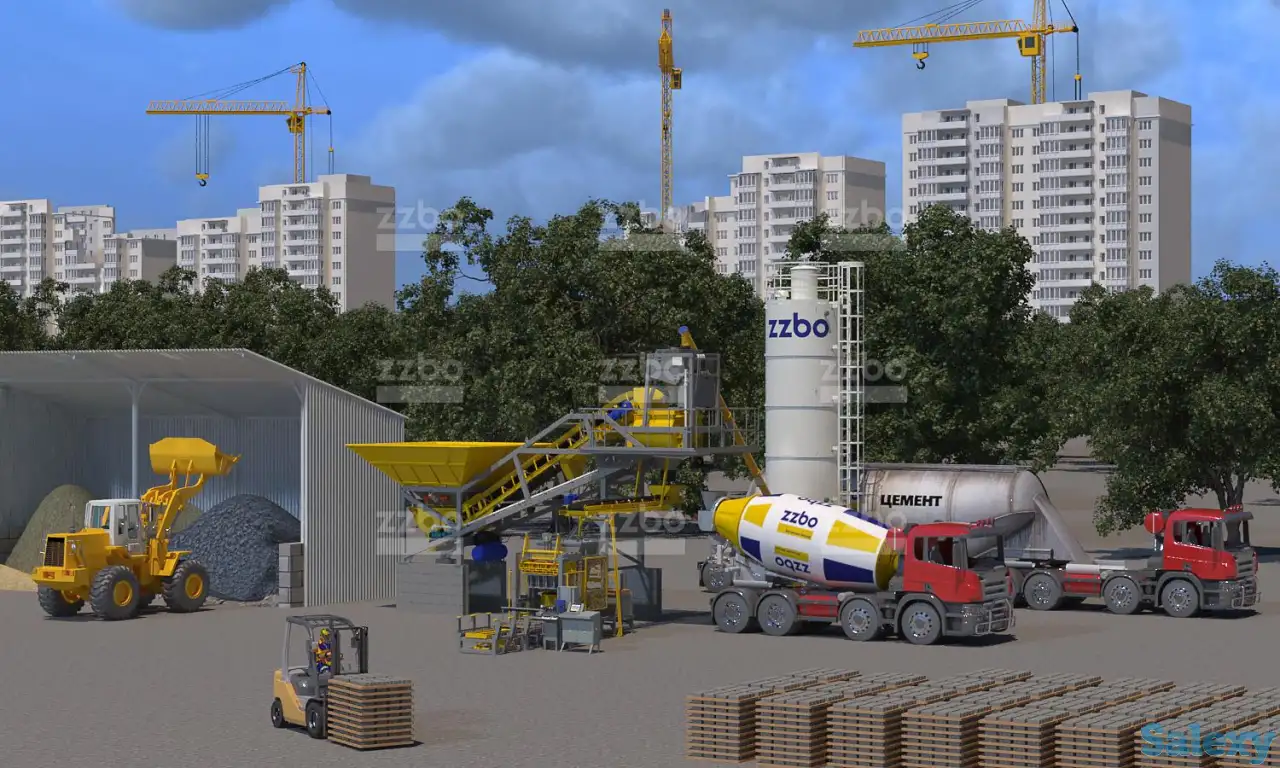 Бетонный завод QUICK BETON TWIN-35, фотография 1