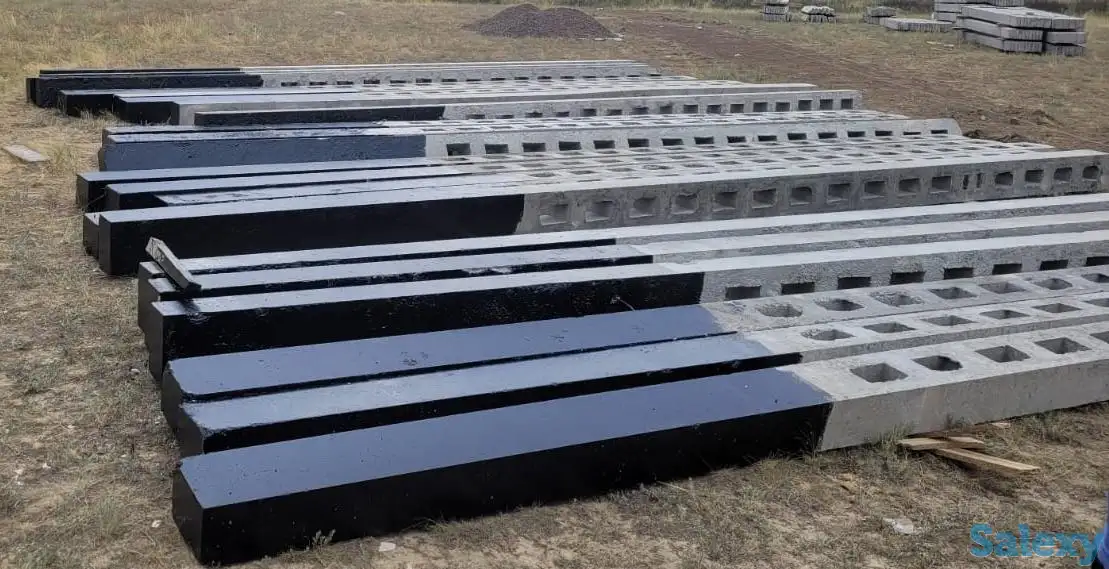 Снегозащитные ограждения из бетона. Стойка С74, Стойка С58, Доска Д30, фотография 2