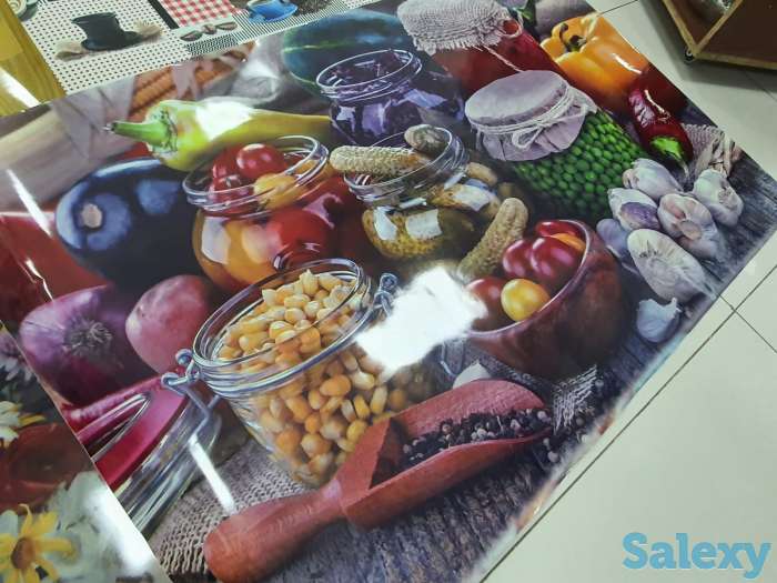 Ламинированная клеенка, рисунок с обоих сторон Большой размер, фотография 6