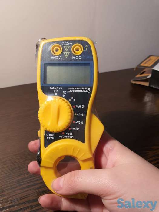 Маленькие мини цифровые клещи серии Terminator TCM 7170 с щупами, фотография 5