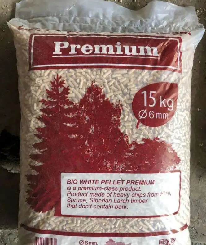 Топливные гранулы пеллеты древесные, фотография 2