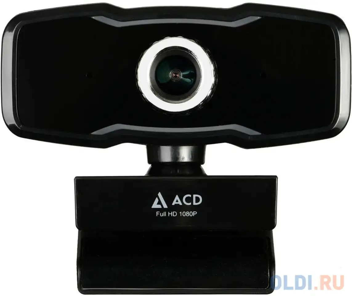 Web камера acd-vision uc500 cmos 2мпикс, 1920x1080p, 30к/с, микрофон встр., usb, фотография 1