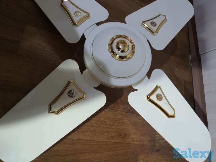 Мощный потолочный вентилятор, премиум Индия 61 см Слоновая Кость, фотография 4