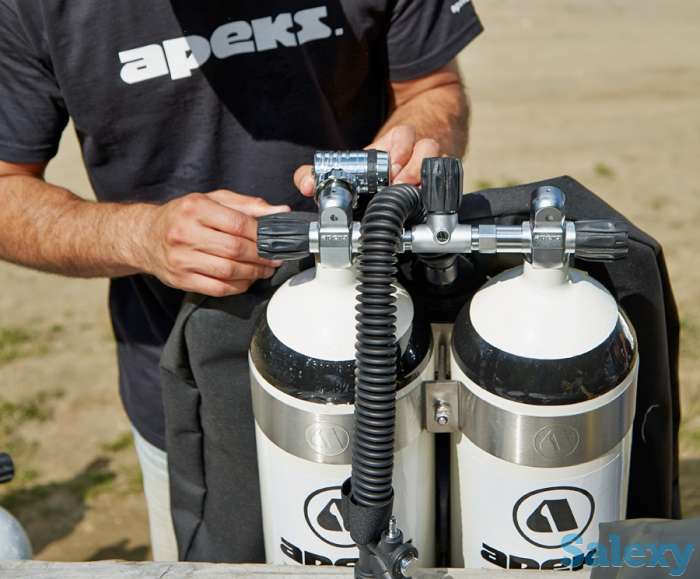 Вентиль под манифолд 300 бар din (левый), фотография 6