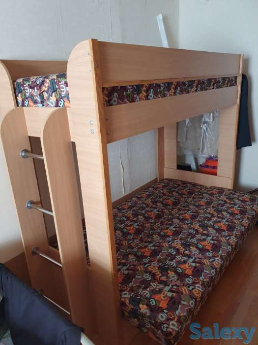 Продается двухъярусная кровать с диваном, фотография 3