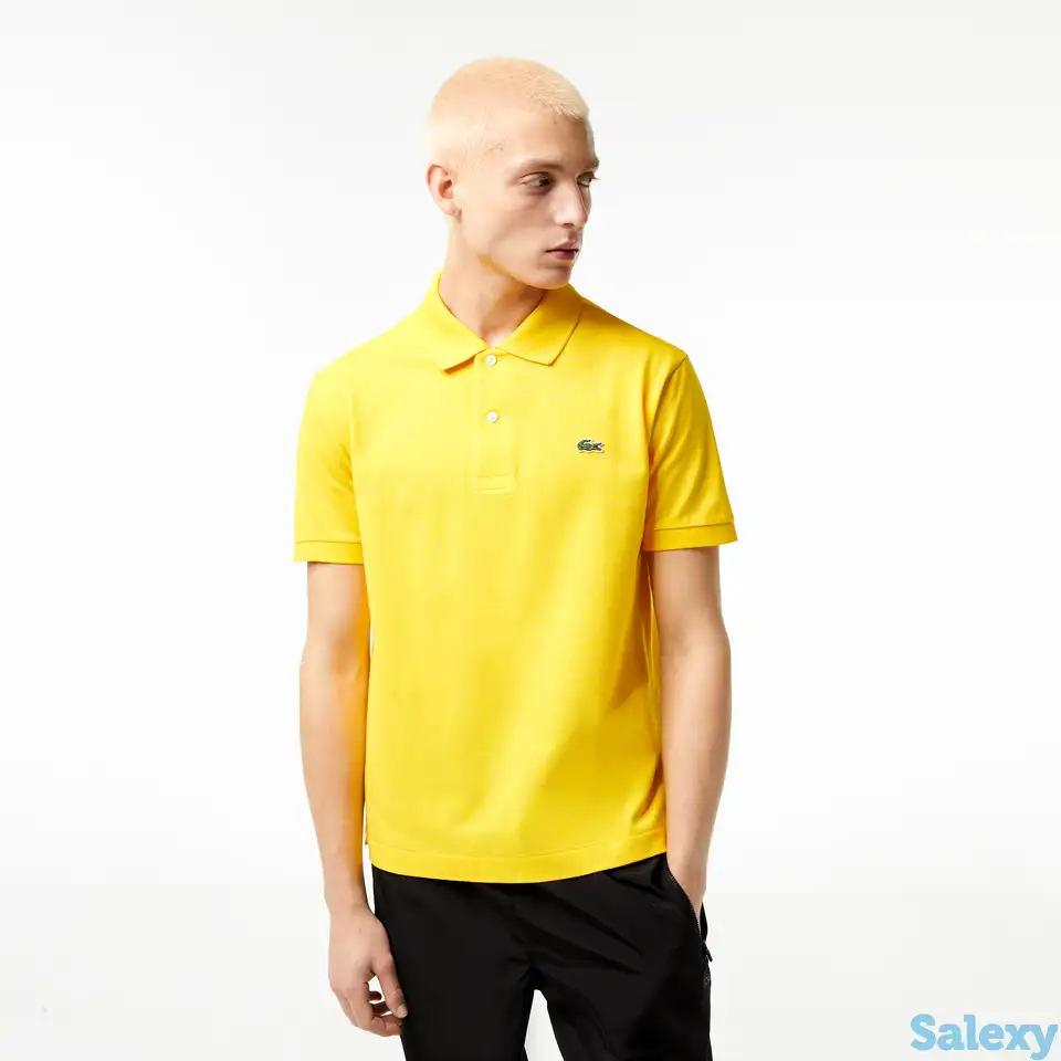 Мужское поло lacoste l1212 classic fit, фотография 1