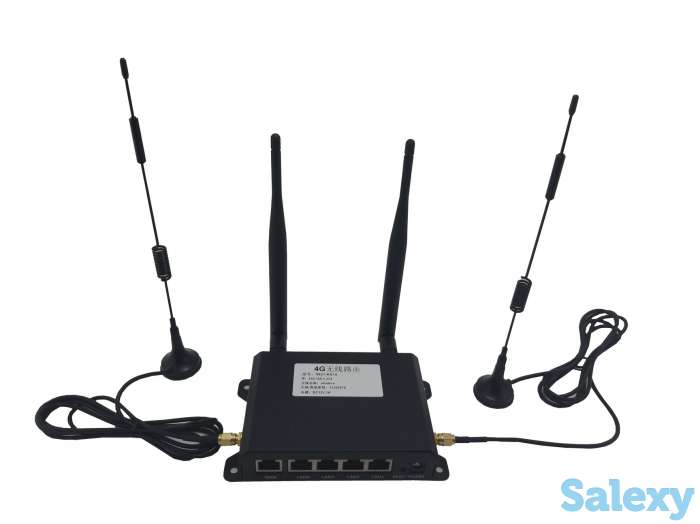 Продам 4G WIFI LAN роутер с выносными 4G антеннами и пятью Ethernet портами, 9531-RS10, фотография 1