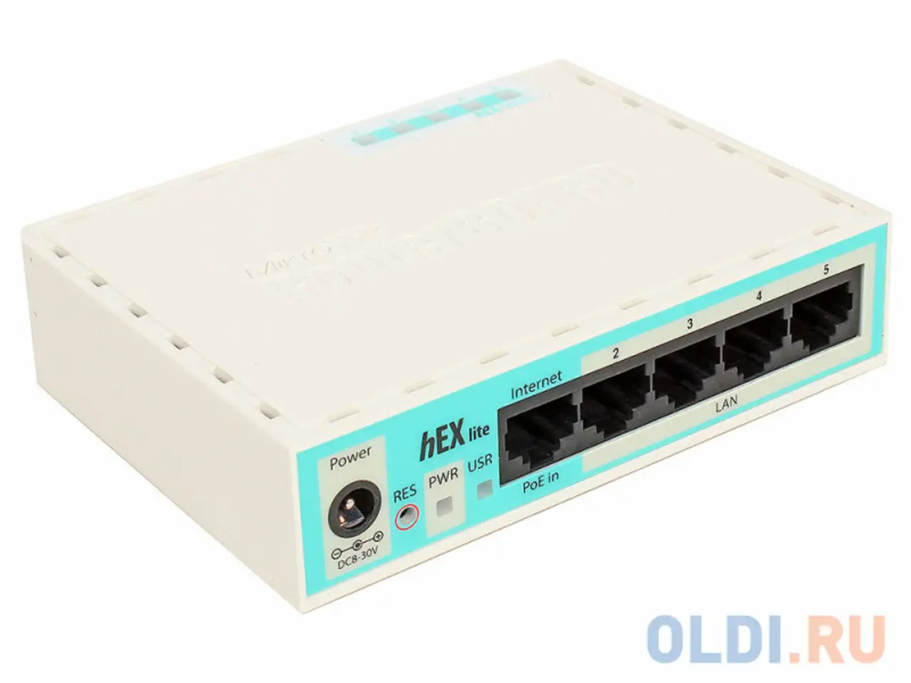 Маршрутизатор mikrotik rb750r2 hex lite  with 850mhz cpu, 64mb ram,, фотография 1