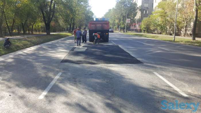 Укладка асфальта, фотография 1