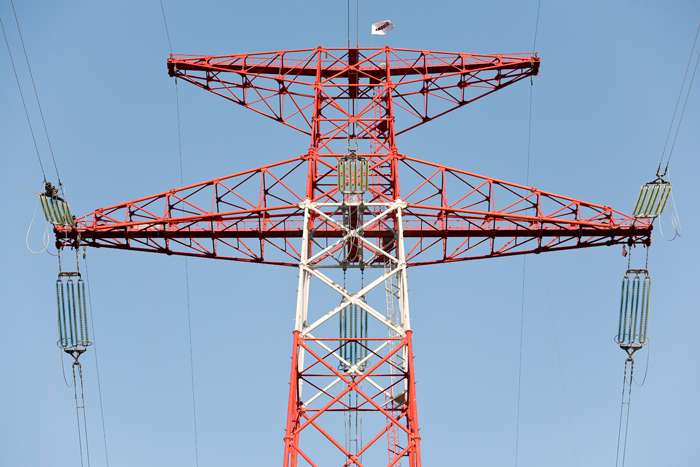 Опоры ЛЭП металлические, фотография 4