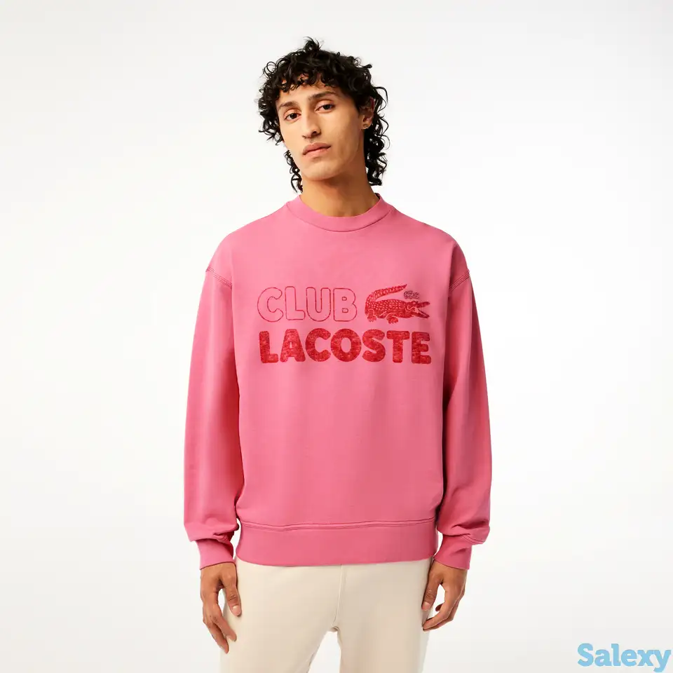 Мужская толстовка lacoste loose fit, фотография 1
