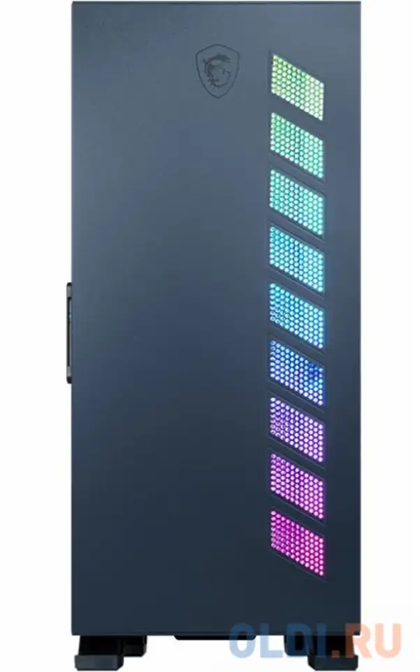Корпус e-atx msi mag vampiric 300r без бп синий серый, фотография 1