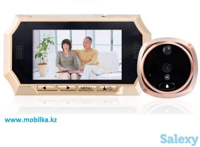 Продам дверной видеоглазок / видеозвонок с датчиком движения и микрофоном, ID5120, фотография 1