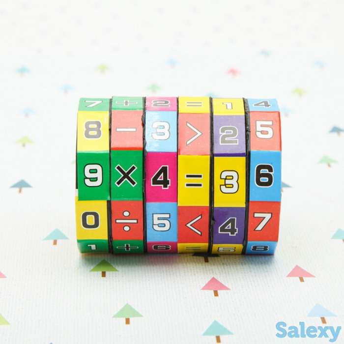 Интеллектуальная, образовательная игрушка - арифметический куб, фотография 3