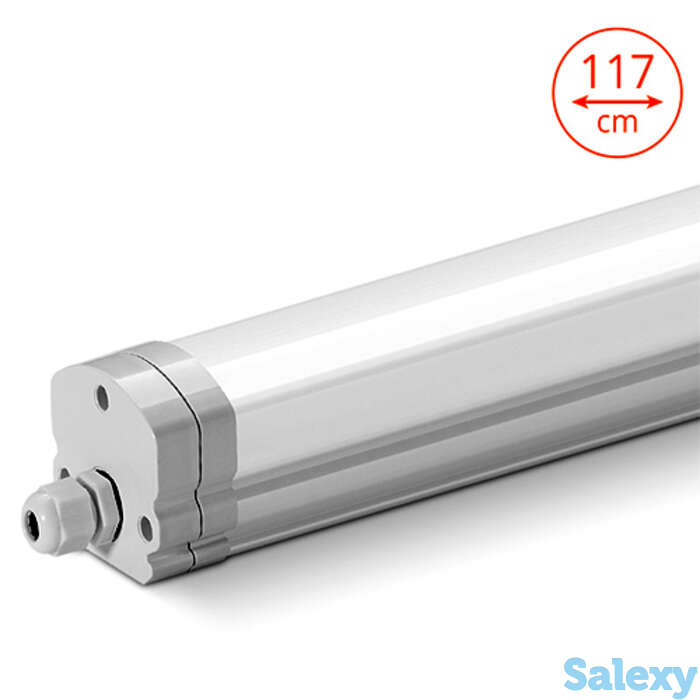 Светодиодный светильник wolta lwpw36w01 36вт 3000лм 6500к матовый ip65, фотография 1