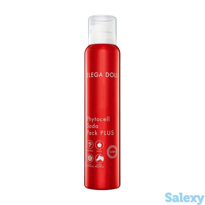 Пузырьковая маска для кожи и волос elega doll phytocell soda pack, фотография 1