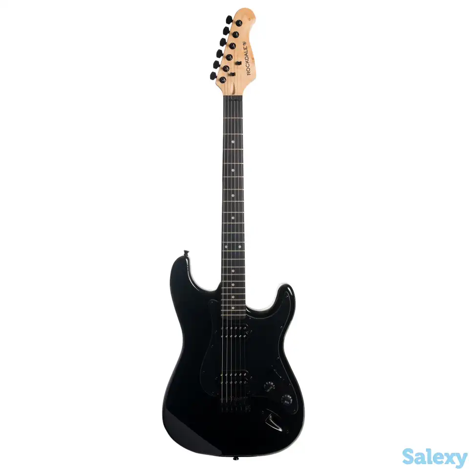 Электрогитара rockdale stars plus hh black, фотография 1