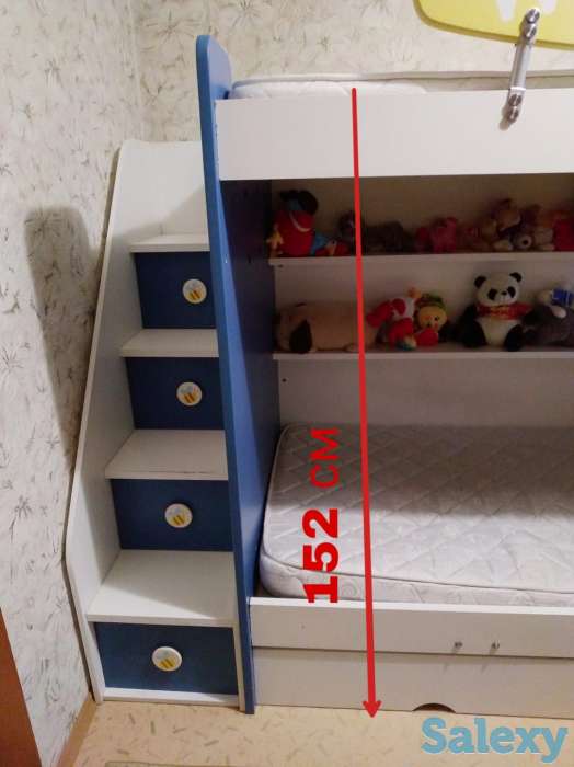 Детская двухъярусная кровать, фотография 7