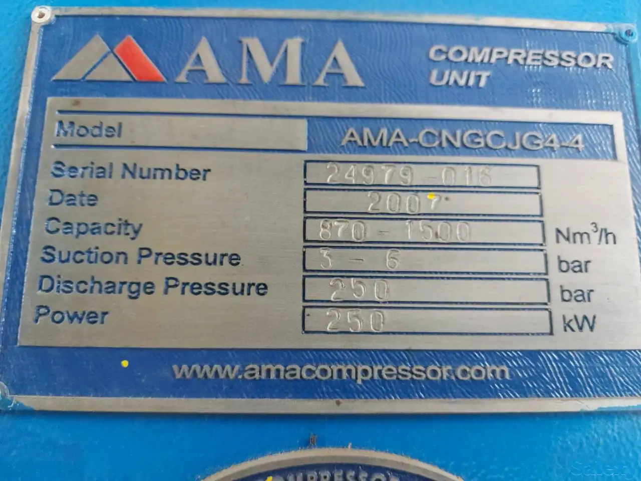 АГНКС газовый компрессор ARIEL, фотография 5