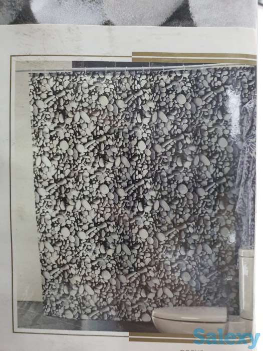 Стильные Шторки для душа и ванны, Турция, камни, фотография 8
