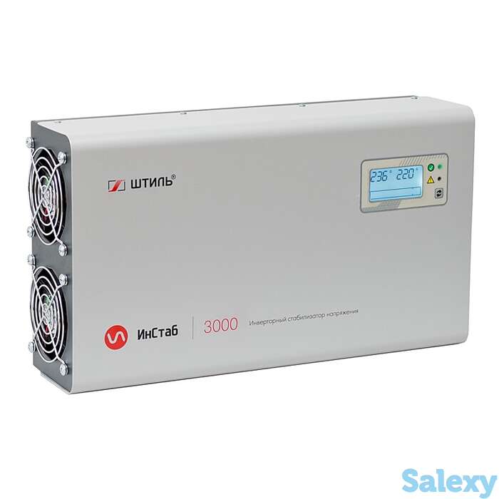 Инверторный стабилизатор напряжения штиль инстаб is3000 (uвых. 230в), фотография 1
