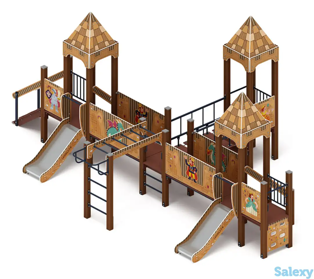 Королевство (картонное) - дик 1.15.05-22 - игровой комплекс h=750, фотография 1