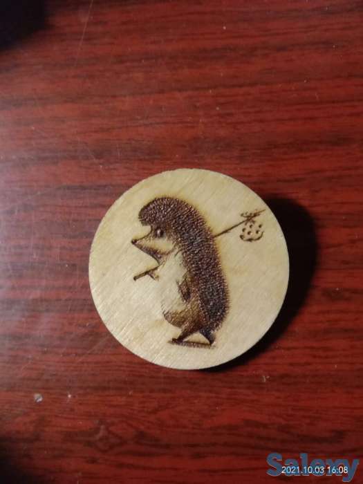 Изготовление брелков , значков, магнитов на холодильник, фотография 5