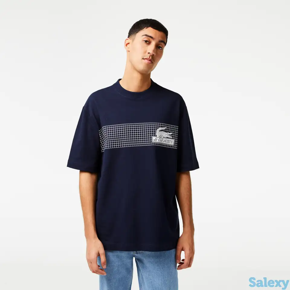 Мужская футболка lacoste из органического хлопка, фотография 1