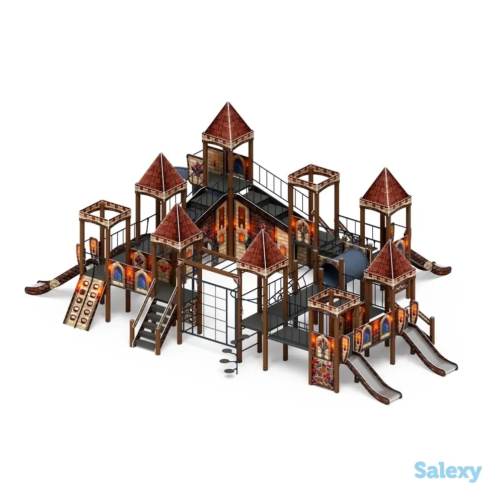 Детский игровой комплекс «замок» (средневековый) 2.18.12-02, фотография 1