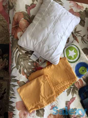 Продам комплект детского белья с подушкой, фотография 1