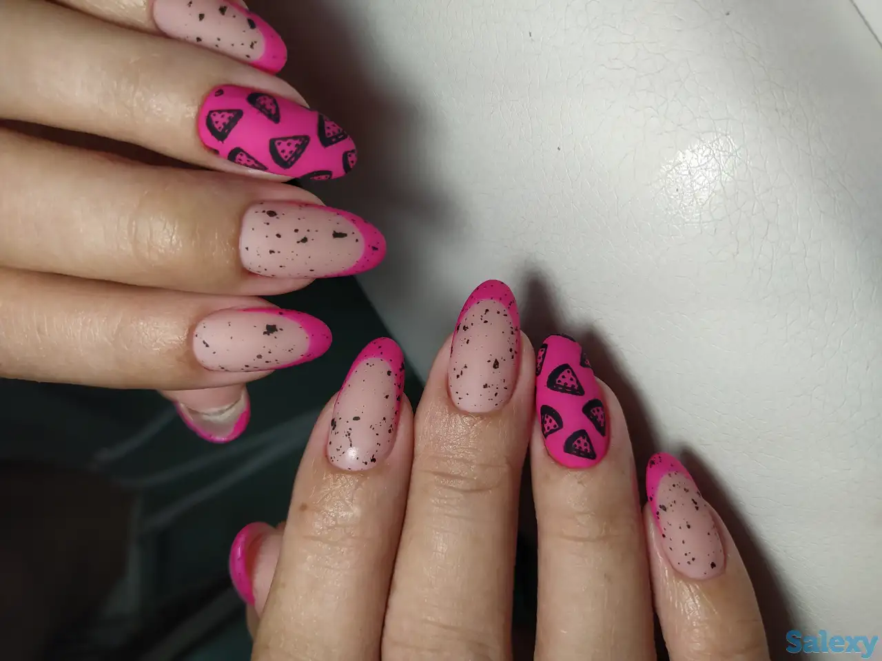 Маникюр, укрепление натуральных ногтей гелем, наращивание ногтей., фотография 12