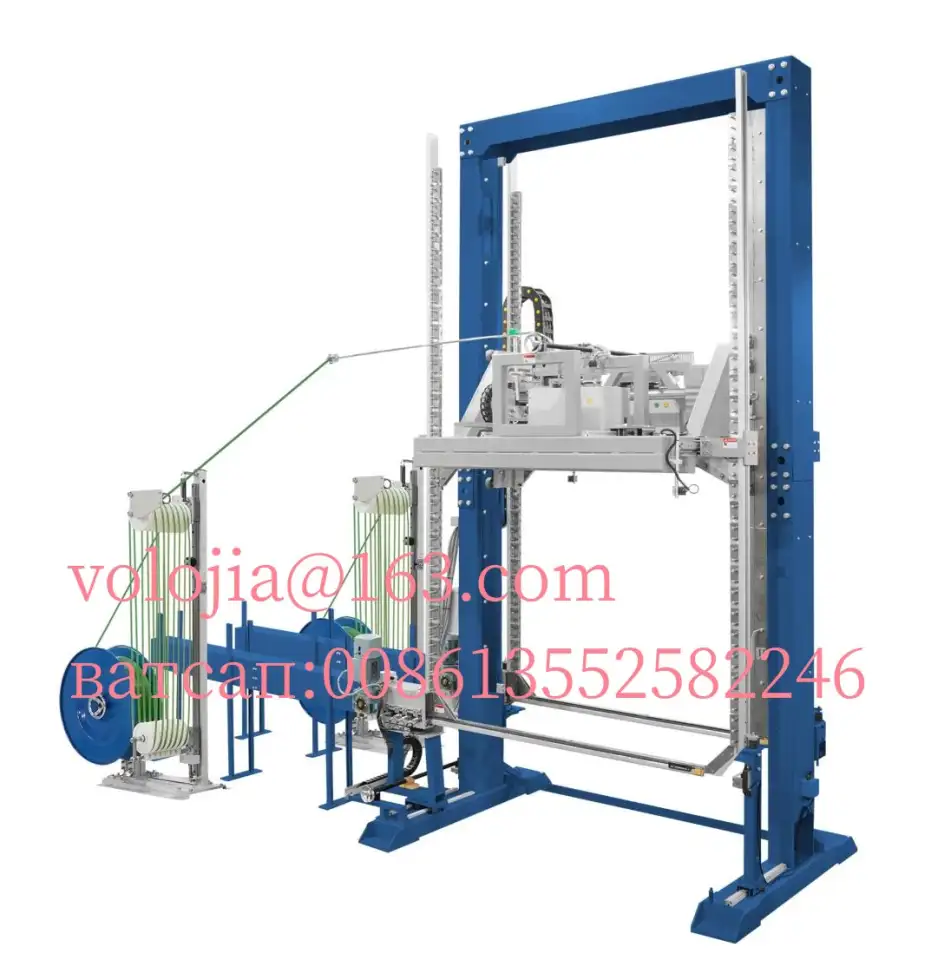 Паллетоупаковщик поддонов с верхним прижимом с усилием до 5 тонн., фотография 1