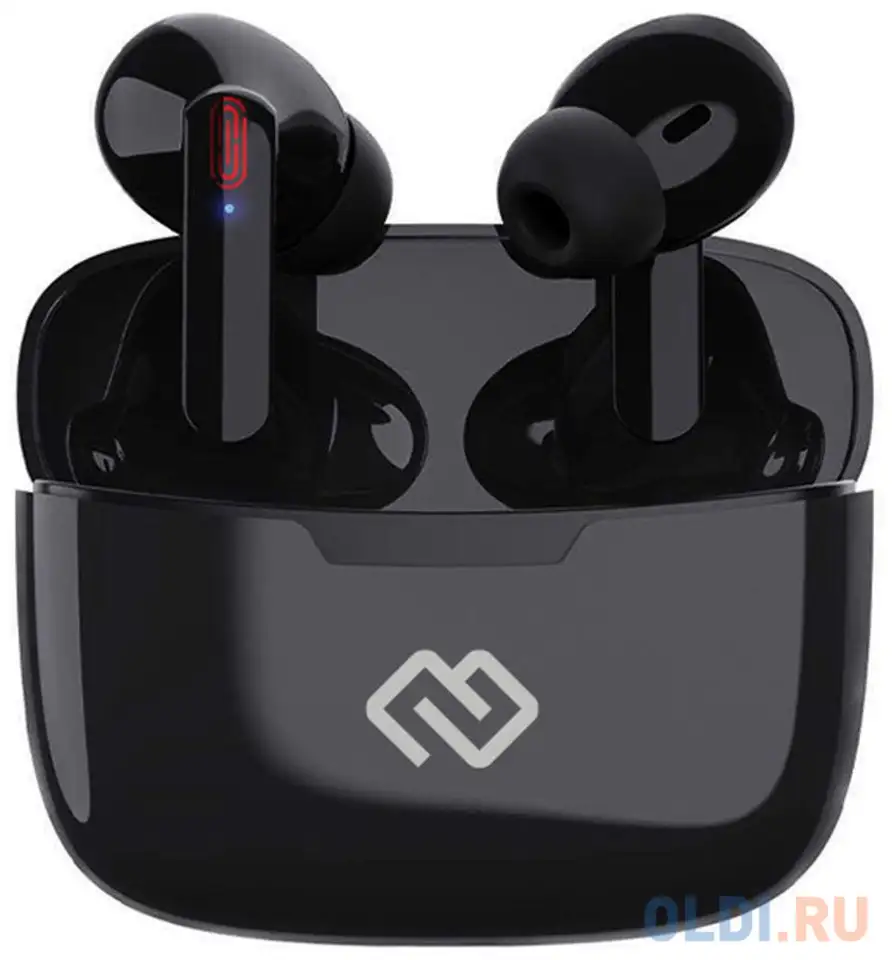 Гарнитура digma tws-19 черный, фотография 1