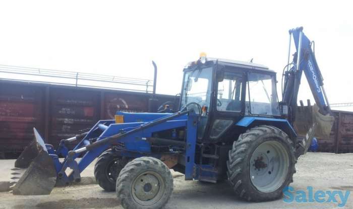 Экскаватор-погрузчик на базе трактора МТЗ, фотография 10