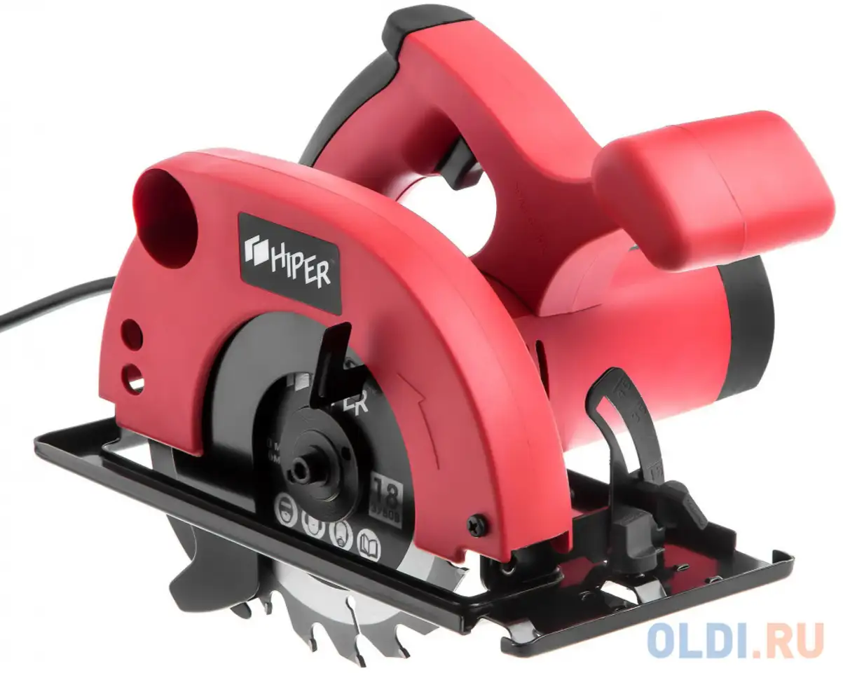 Циркулярная пила hiper hcs800a 800 вт 140мм, фотография 1