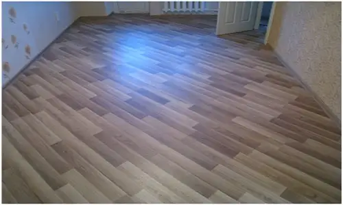 Укладка ламината настил линолеума и ОСБ, фотография 12