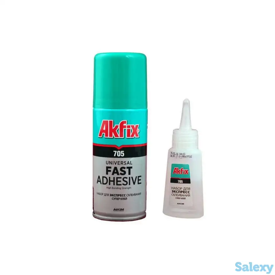 Двухкомпонентный МДФ клей 500 мл Akfix, фотография 1