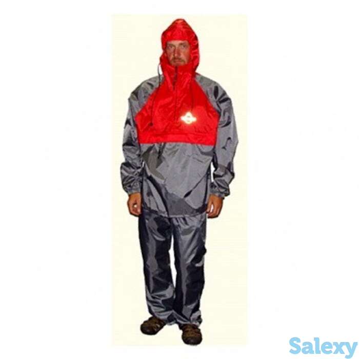 Костюм снаряжение непромокаемый голубой/серый, фотография 1