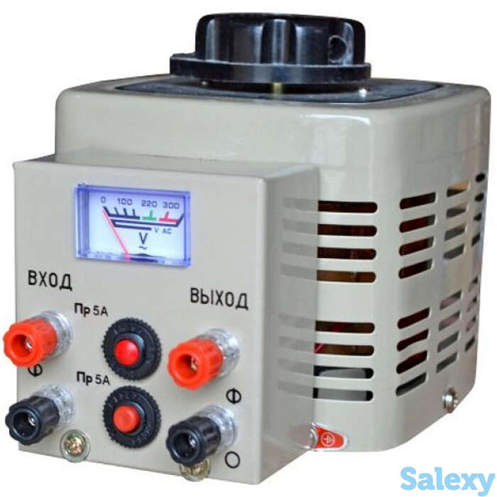 Регулируемый однофазный автотрансформатор (латр) энергия tdgc2-0,5k (0,5 ква), фотография 1