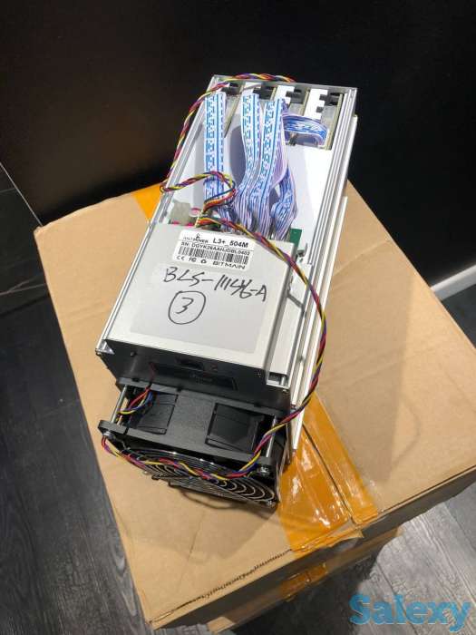 Bitmain Antminer L3+ (обновленный)+Блок, фотография 1