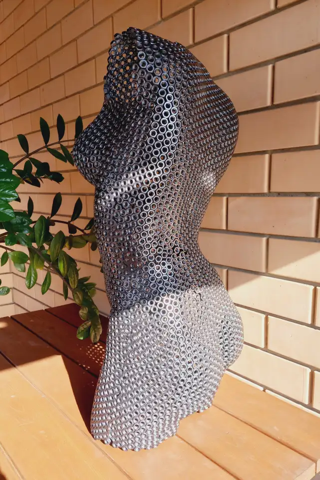 Скульптура из гаекметалла, фотография 8