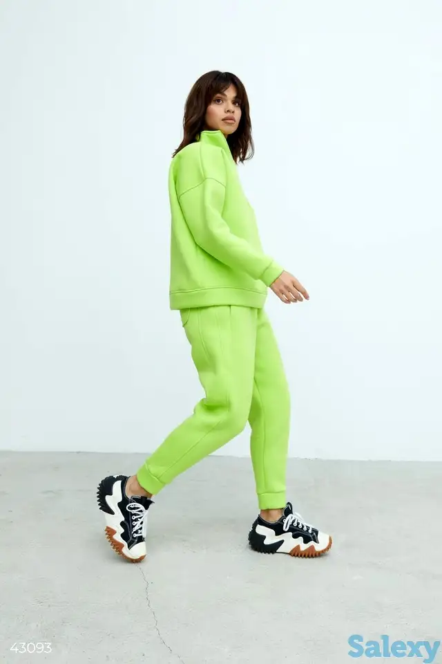 Яркий теплый комплект на флисе, фотография 1