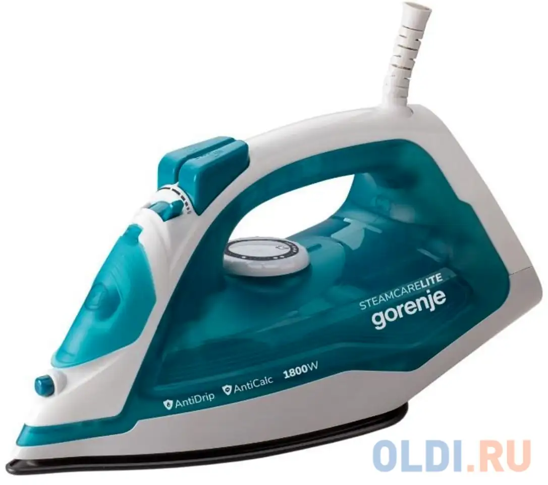 Утюг gorenje sih1800tqc 1800вт зеленый/белый, фотография 1