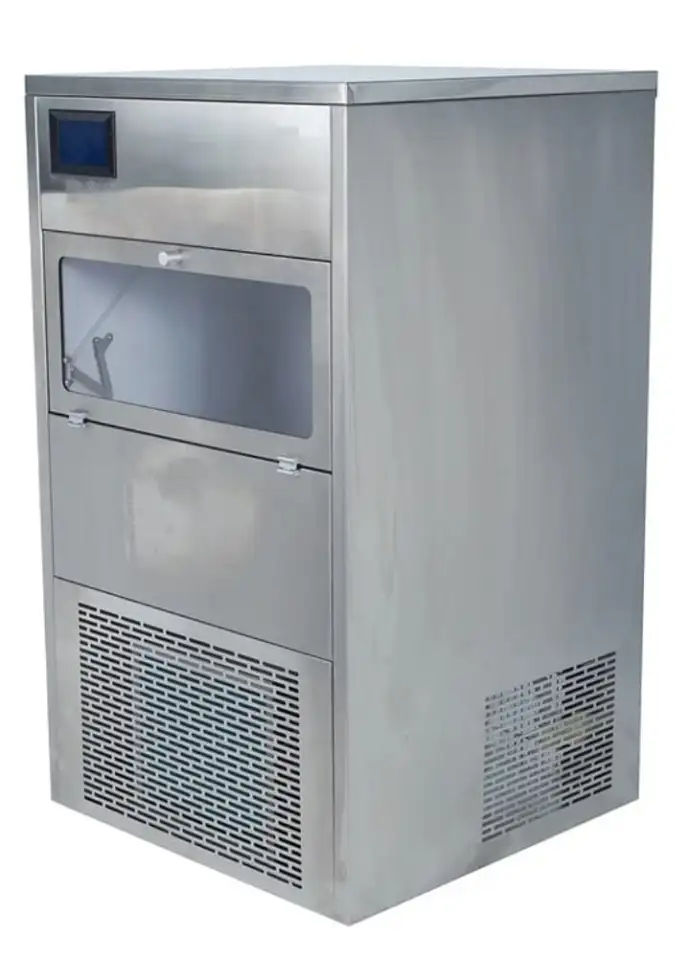 Льдогенератор Eksi EMR-100 на заказ предназначен для производства чешуйчатого льда, который широко используется на пре, фотография 1